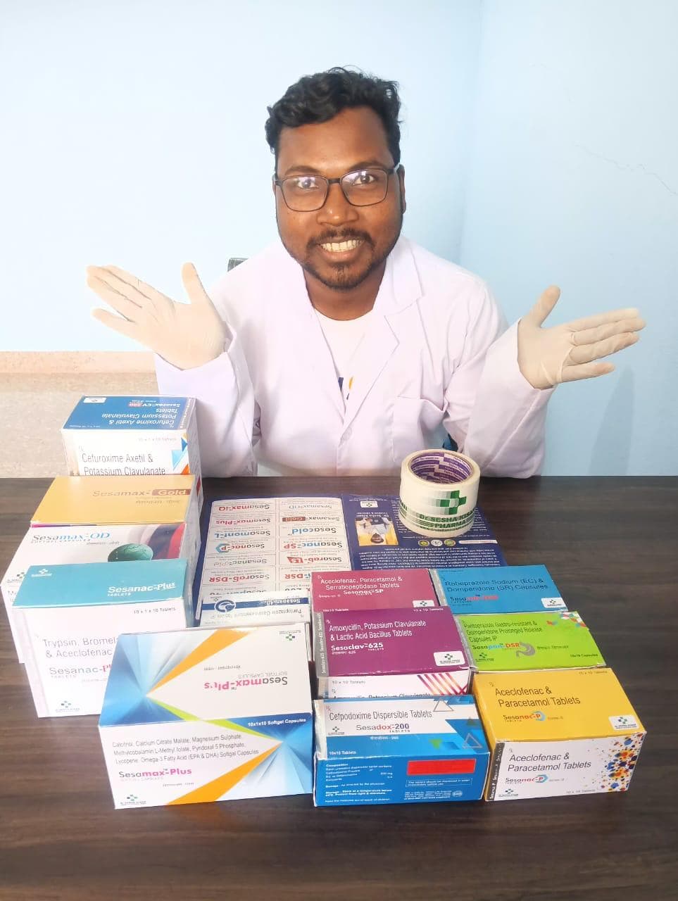 Dr. Sesha Kisan — Portrait